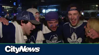 Leafs fans react to OT Game 6 Win