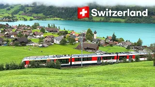 [4K]🇨🇭Lungern & Iseltwald: Peaceful and Beautiful Lakeside Villages in Switzerland. 2023