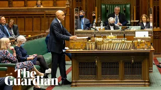 Sajid Javid to address parliament amid concerns over Omicron Covid variant – watch live