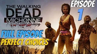 The Walking Dead Michonne Game - Episode 1 Full Walkthrough (PERFECT CHOICES)