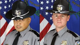 Community invited to memorial services for 2 fallen Nevada State Police troopers