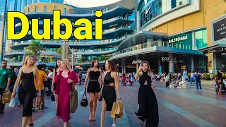 Dubai 🇦🇪 Burj Khalifa, Dubai Mall, City Center | Walking Tour 2024 [FULL TOUR]