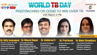 World TB Day 2021-  Panel Discussion | Live on 24 March 2021, 4:00 PM (IST)