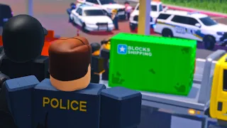 ROGUE Cop helps criminals escape Police Scene! - Roblox Roleplay