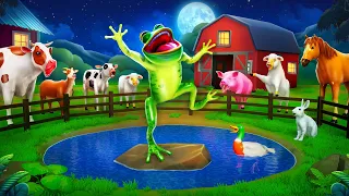 Dancing Frog | Funny Animals Dancing Videos | Farm Animals Dance Competition