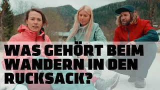 Was gehört beim Wandern in den Rucksack? Die Schöffel Wander Tipps #5