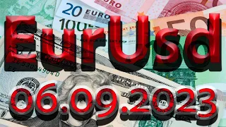 Курс евро доллар Eur Usd. Прогноз форекс 06.09. Трейдинг, торговые рекомендации. Трейдинг с нуля.