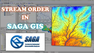 Stream Order From DEM Using SAGA GIS