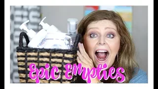 Epic Empties!!! Skincare, body care, makeup and hair