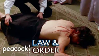 Bleeding Naked Man Crashes Wedding | Law & Order