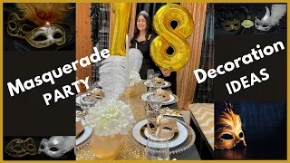 *Masquerade Party Decorations* 18th Birthday Celebration*