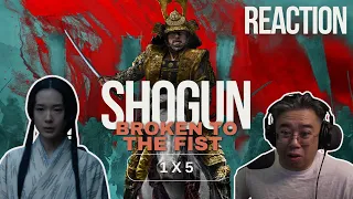 SHOGUN "BROKEN TO THE FIST" 1 x 5 REACTION