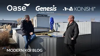 Modern Koi Blog #5874 - Eine Wasseranalyse an Olivers 6.000 Liter Teich