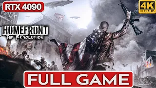 HOMEFRONT THE REVOLUTION Gameplay Walkthrough FULL GAME [4K 60FPS PC RTX 4090] - No Commentary