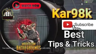 Pubg mobile tips and tricks 2021  | 1 🔥1 playing in room | Kar98k attack in pubg mobile 🔥🔥