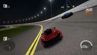 Forza Motorsport 7 - Daytona Tri-Oval Circuit - Hyper Car Class Gameplay 25 laps