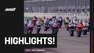 Moto2™ Race Highlights 🔥| 2023 #IndianGP 🇮🇳