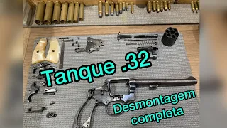 Tanque .32, desmontagem completa, limpeza e montagem com lubrificação.