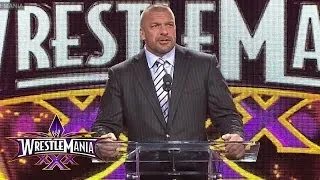 Triple H discusses the dreams of WWE Superstars: WrestleMania 30 Press Conference