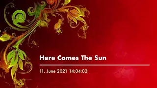Here Comes The Sun Chords Lyrics Subtitles (R.G.'s cover)