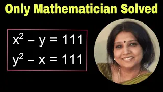 Math Olympiad | Nice Algebra Problem | How to Find the Value of x = ? and y = ?