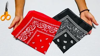 How to Sew a Stylish Bandana Bag - DIY Tutorial