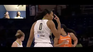 Dallas Wings vs Connecticut Sun WNBA #FREEBG #WEAREBG | Twiinz Reaction