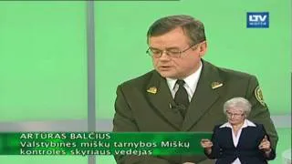 Policija skelbia akcijos „Miškas - 2010" pabaigą (pokalbis studijoje)