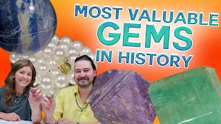 Unboxing History's Most Valuable Gems | Emeralds, Lapis Lazuli, Pearls, and more!