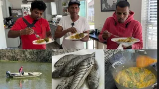 🇬🇾 Catch, clean & cooking Hassa/ Brown Hoplo in Florida; Meeting up with The Gopi Family