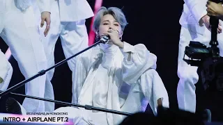 [방탄소년단 지민] 181214 BTS JIMIN -  MAMA in HONGKONG INTRO+AIRPLANE PT.2