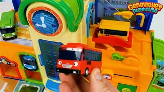 Learning Colors and Vehicles Video for Toddlers and Kids - Tayo Playsets and Amusement Park Toys!