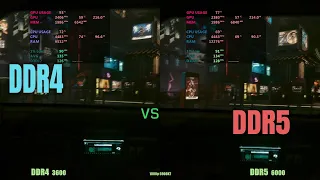 ddr4 ram vs ddr5 ram i5 12600k in 2024