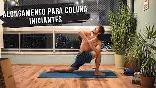 Alongamento para coluna - Iniciantes