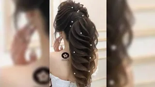 خطوات تسريحة شعر للافراح كتير حلوة خطوة بخطوة 😍😍 تعلم تساريح الشعر 🤩🤩Hairstyle