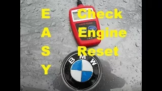 How To Reset BMW Check Engine Light ▶️ BMW Service Engine Soon Light Reset