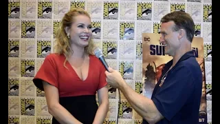 Rebecca Romijn Interview at The Death of Superman SDCC Premiere