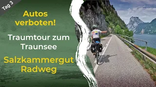 Über gefährliche Pfade zum Traunsee. Abenteuer Salzkammergut Radweg (3/5)