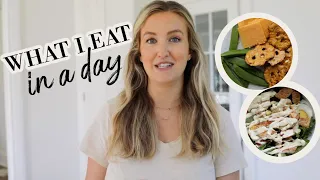 What I Eat in a Day | Intuitive Eating Dietitian | Healthy + Simple Meals | Becca Bristow RD