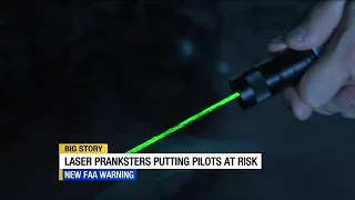 Pointing lasers at planes poses serious risk on the ground, FAA warns