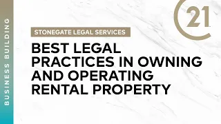 Tenant and Landlord (+CoVID-19 Issues) with Stonegate Legal Services