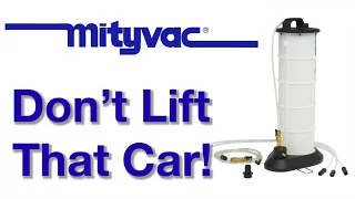 Best oil evacuator on Amazon - Mityvac MV7300