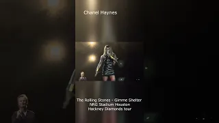Chanel Haynes rocks Gimme Shelter solo 🎸💥 #HackneyDiamonds The Rolling Stones #shorts #chanelhaynes