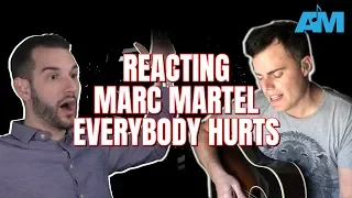 VOCAL COACH reacts to MARC MARTEL singing EVERYBODY HURTS by REM