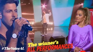 Lachie Gill's All Perfomance | The Voice Australia 2022 #ThewinnerofthevoiceAU2022