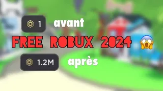 COMMENT AVOIR DES ROBUX GRATUITS EN 2024!!