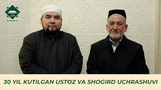 30 yil kutilgan ustoz va shogird uchrashuvi