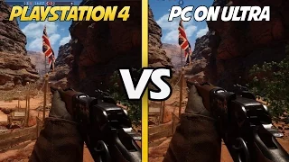 Battlefield 1 - PS4 vs PC Graphics Comparison