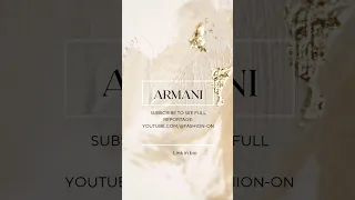 GIORGIO ARMANI STREET STYLE | Milan Fashion Week FW 2023-2024 on January 16, 2023 #armani