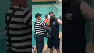 Look this way 🤣 tom the mime baby #seaworldmime #funny #tomthemime